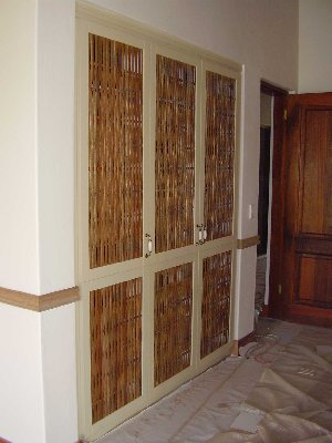 BIC in Basketweave Lattice & Painted Supawood (MDF)