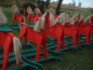 Horses Grazing